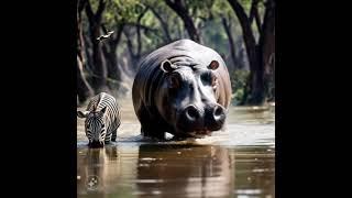 Hippopotamus On the Run