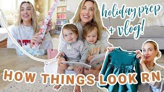 holiday prep, gift ideas, busy mom things! day in the life vlog