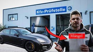 Unerwartete Probleme beim TÜV! Darf der Panamera SO auf die Straße?