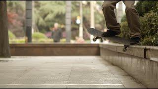 Yoshiaki Toeda / Nollie Kgrind halfcab double flip out