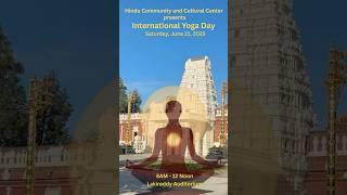 International Yoga Day   Invitation