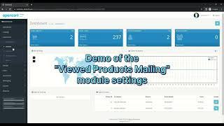 Viewed Products Mailing demo