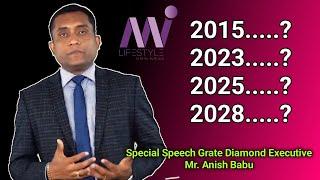 Mi Lifestyle Marketing | Special Speech Grate Diamond Executive Mr. Anish Babu | Wellness Media