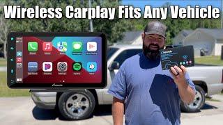 How To Add Wireless CarPlay to *ANY VEHICLE* | 7" Bluetooth Touchscreen Apple Android  | Carpuride