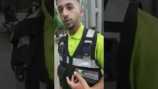 Litter Enforcement Officer Assaults lies and swears about me littering on floor in Stratford