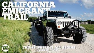 Overland Expedition Across the California Emigrant Trail in Jeep Wranglers Missouri & Kansas