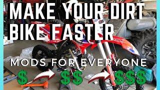 Top 10 Best Dirt Bike Mods To Go Faster!