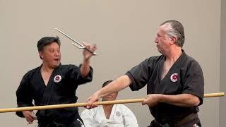 ( RS-1437 ) Making Of - Fumio Demura Ancient Okinawan Kobudo #4 Sai by Nadiia Pavlyk-Vachkova