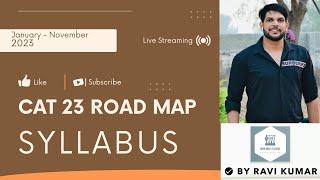 CAT 2023 Road Map By Ravi Kumar || Complete Syllabus Strategy‍ With Section wise % weightage