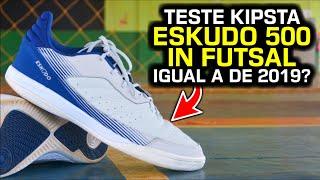 Continua BOA, BONITA e BARATA?  - Revisando/Teste chuteira futsal Kipsta Eskudo 500 (2023)