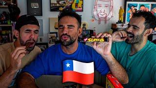 PROBANDO DULCES CHILENOS (estaba todo buenísimo)  ft. Andrés y Marcos