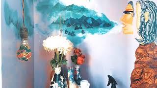 DIY WALL ART || WALL ART || WALL PAINTING || ACRYLIC PAINTING