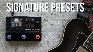 2025 HX Stomp SW Signature Presets Demo