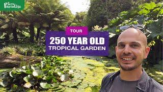 TROPICAL GARDEN  with 250 year history! TOUR of Abbotsbury Subtropical Gardens.