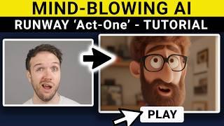 Runway Act-One | How To Create Mind-blowing Character Animations Easily with Pro Tips