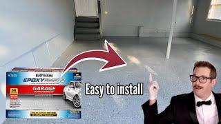 Rust-Oleum EpoxyShield Garage Floor Kit Install