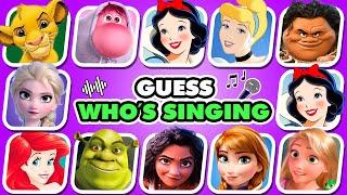 Guess Top 50+ DISNEY Songs! ️ Guess Who's Singing | Inside Out 2, Elsa, Rapunzel