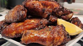 Flavorful Garlic Honey Glazed Chicken Wings | Mouthwatering Oven Baked Chicken Wings Recipe