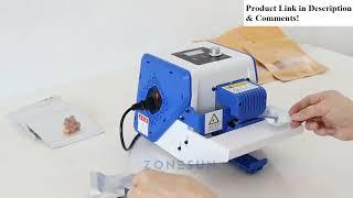 ZONESUN ZS - GLF1P Mini Aluminum Bag Sealer/ Roller Sealing Machine