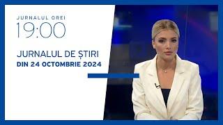 Jurnalul orei 19:00, 24.10.2024