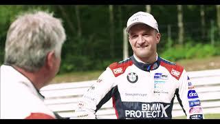 BTCC Legends Colin Turkington and Tim Harvey BTCC BMW 3 Series Car Swap