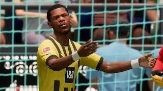 FIFA 23 - PENALTY FROM THE HALF WAY LINE! WORST PENALTY DECISION EVER! EA SPORTS.