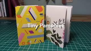 Secret Pocket Book, Part 1: Tiny Pamphlet and Simple Accordion