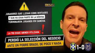 La Selección de Ecuador sigue siendo utilizada para hacer negocios.