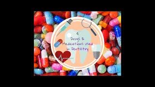 DENTAL MEDICATIONS & DRUGS, AMOXICILLIN, CHLORHEXIDINE, LIDOCAINE, IBUPROFEN | CLEAN SMILES BY COCOA