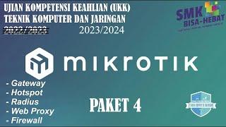 PEMBAHASAN SOAL UJI KOMPETENSI KEAHLIAN (UKK) 2024 PAKET 4 | Teknik Komputer dan Jaringan