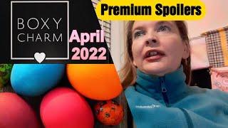 BoxyCharm Premium April 2022 SPOILERS-- 8 of them!