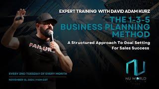 The 1-3-5 Business Planning Method  | David Adam Kurz