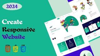 Create a Responsive Skateboard Website with HTML, CSS & JavaScript | Modern Design 2024