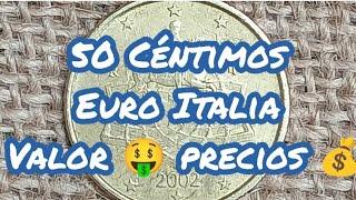 50 Céntimos Euro Italia Valor  Precios  