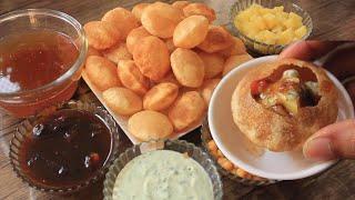 A Complete Guide For making Gol Gappa at Home Step by Step By Chef Hafsa | Best Pani Puri Recipe