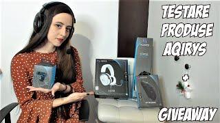 Unboxing + Testare Webcam Aqirys Phase + Giveaway la 6k | Ce am primit eu? Cu ce facem giveaway?