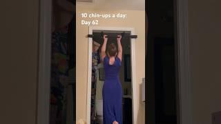 10 chin-ups a day: day 62 #atomichabits #chinupschallenge #intentionalliving #holisticwellness