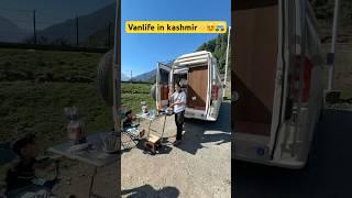 Vanlife in kashmir#carcampingindia #ghumakkadbugz #caravan #kashmir