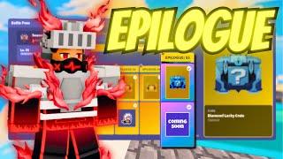 New FIRE Armor Trim + BALLOONS! Roblox Bedwars EPILOGUE