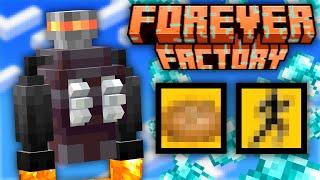 Minecraft Forever Factory | CREATE JETPACK & ENVIRONMENTAL CONTROLLER! #9 [Factory Questing Modpack]