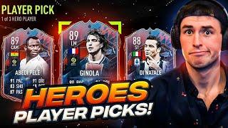 First Ever Hero Player Picks!