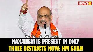 Naxal Terrorism Will Be Wiped Out By 31st March 2026: HM Amit in Lucknow | NewsX