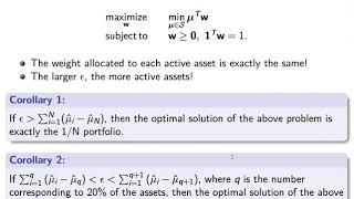 "A Theoretical Basis for Practitioners 1/N and Long-only Quintile Portfolio" by Rui Zhou