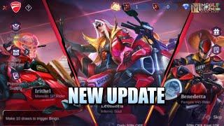 DUCATI EVENT, EDITH ADJUSTMENT, NEW SKINS - NEW UPDATE PATCH 1.9.20 ADVANCE SERVER