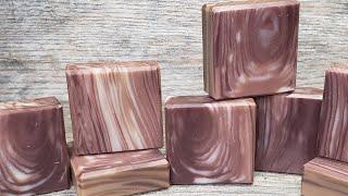 Wood Grain Soap with Simple 3 Color Technique