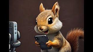 The Tech Savvy Squirrel  A Tale from Crows of Crooked Creek
