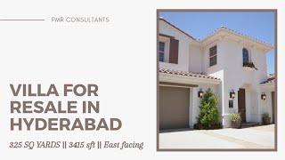 4BHK GATED COMMUNITY VILLA FOR SALE IN KUKATPALLY HYDERABAD || EAST FACING || 325 SQ YARDS ||