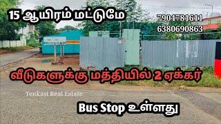 2Acre Low Budget Land For Sale Near House | Tenkasi Real Estate | Worth To Buy