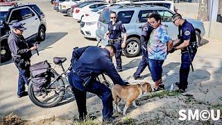 Police Detain Vendor Following Alleged Incident on Venice Beach Boardwalk