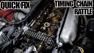 Quick fix for the infamous 240sx timing chain Rattle